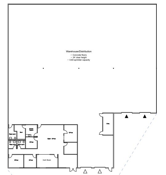 46045 Warm Springs Blvd, Fremont, CA à louer Plan d  tage- Image 1 de 1