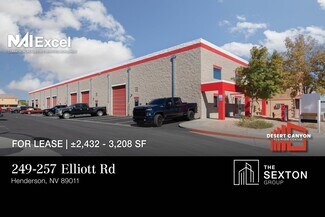 Plus de détails pour 257 Elliott Rd, Henderson, NV - Local d'activités, Industriel à louer