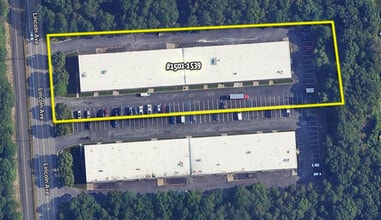 1531-1563 Lincoln Ave, Holbrook, NY - AERIAL map view