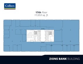 1 S Main St, Salt Lake City, UT à louer Plan d’étage- Image 1 de 1
