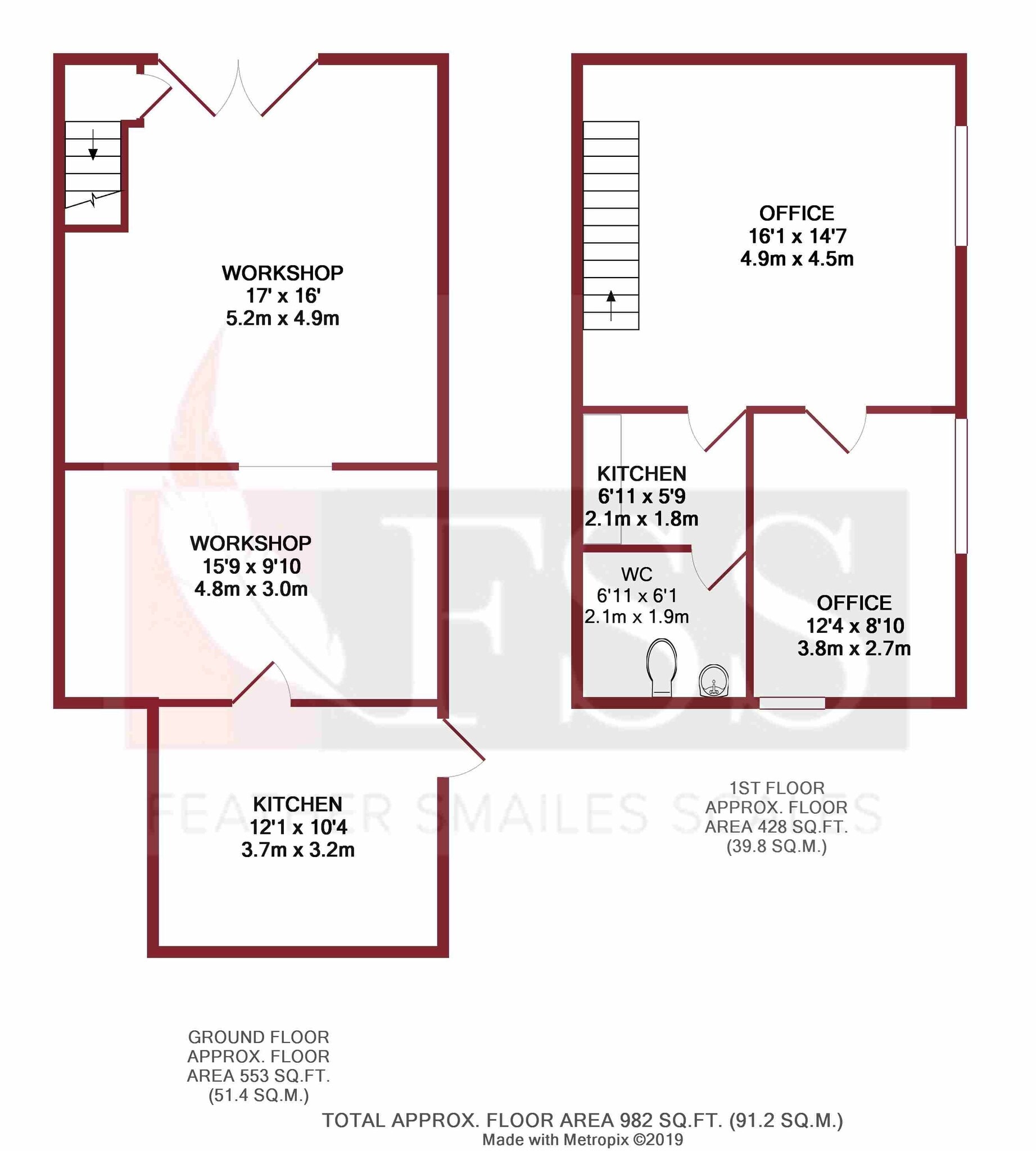 Spa Terrace, Harrogate à louer Plan d’étage- Image 1 de 7