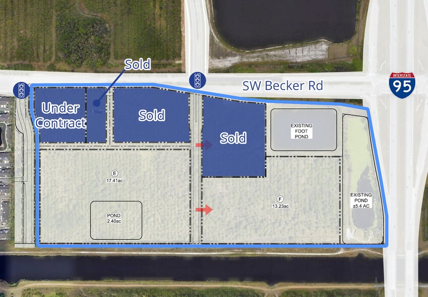 I-95 & Becker Road, Port Saint Lucie, FL for sale - Building Photo - Image 1 of 4