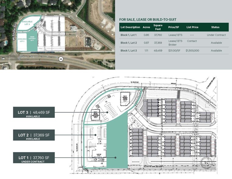 NEC W. State St. & Highway 44, Eagle, ID à louer - Plan de site - Image 2 de 4