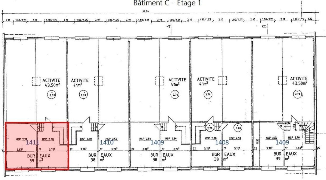 Flex in Lisses for lease Floor Plan- Image 1 of 2