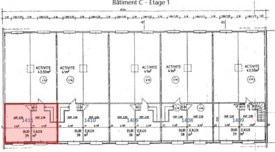 Flex in Lisses for lease Floor Plan- Image 1 of 2