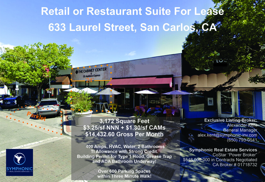 633-637 Laurel St, San Carlos, CA for lease - Building Photo - Image 1 of 5