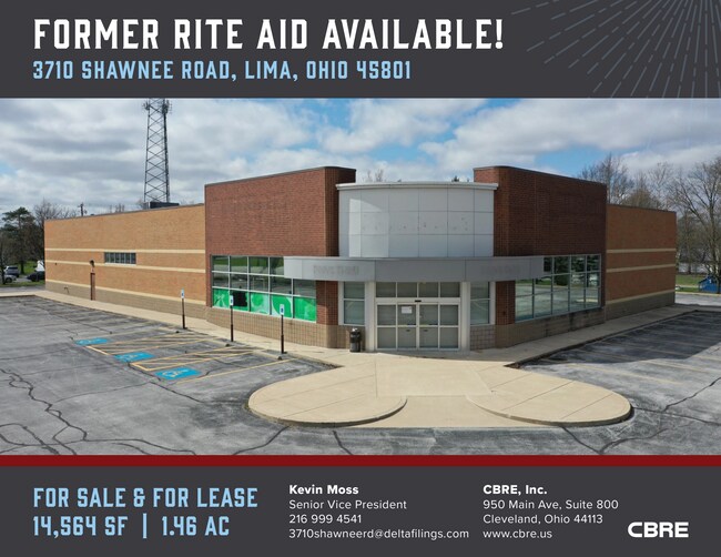 More details for 3710 Shawnee Rd, Lima, OH - Retail for Sale