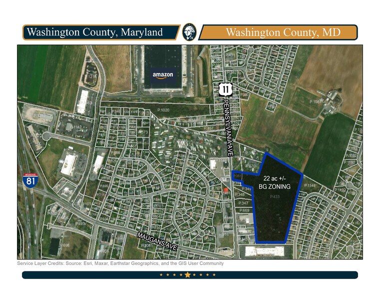 13713 Pennsyvania, Hagerstown, MD à vendre - Plan cadastral - Image 2 de 2