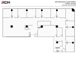 805 Third Ave, New York, NY à louer Plan d  tage- Image 1 de 1