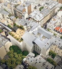 51 Rue Lemercier, Paris, PAR - Aérien  Vue de la carte