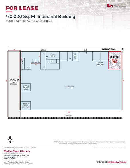 4900 E 50th St, Vernon, CA à vendre - Plan de site - Image 1 de 1