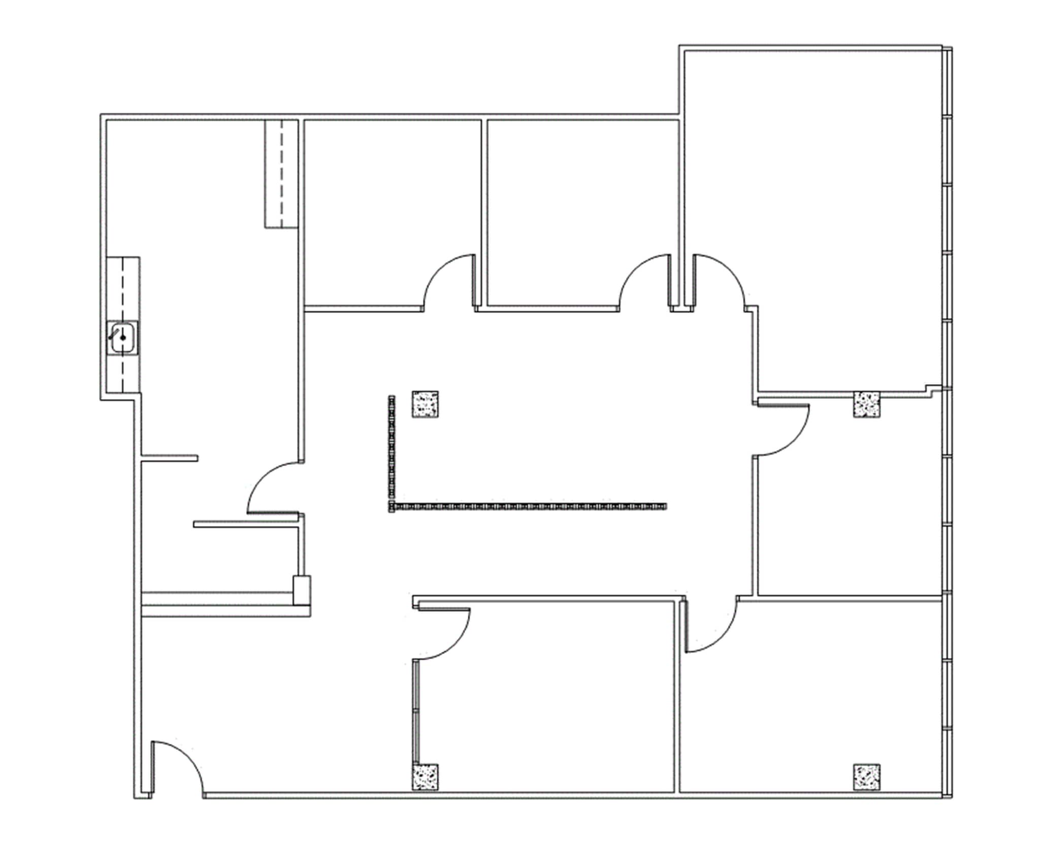 13140 Coit Rd, Dallas, TX à louer Plan d’étage- Image 1 de 1