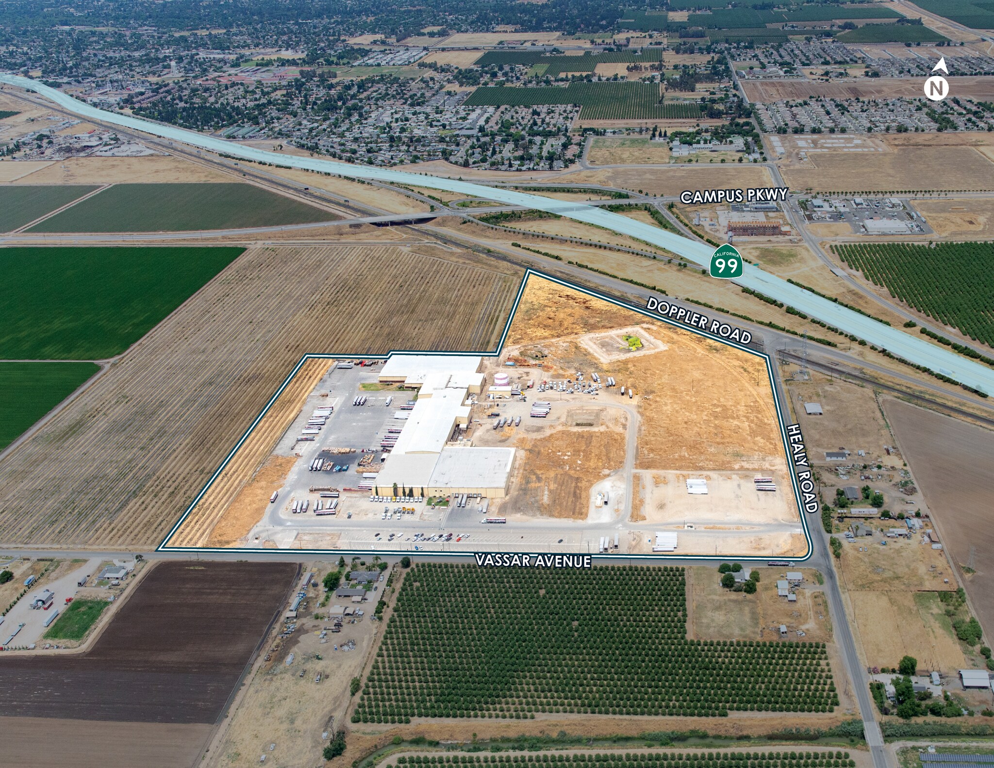 2674 Vassar Ave, Merced, CA à vendre Aérien- Image 1 de 1