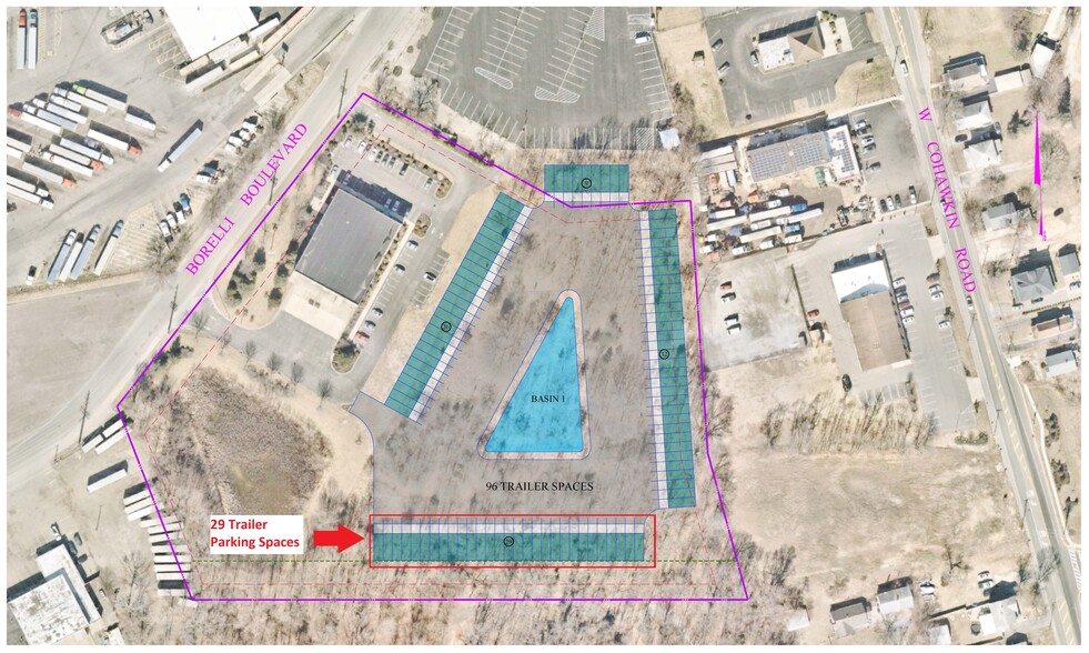 195 Borrelli Blvd, Paulsboro, NJ for lease - Site Plan - Image 1 of 1