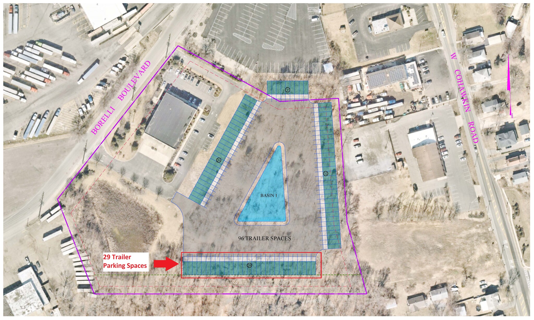 195 Borrelli Blvd, Paulsboro, NJ for lease Site Plan- Image 1 of 2