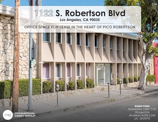 Plus de détails pour 1122 S Robertson, Los Angeles, CA - Bureau à louer