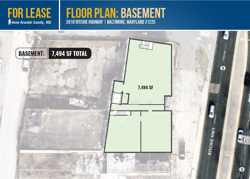 5810 Ritchie Hwy, Baltimore, MD for lease Floor Plan- Image 1 of 1