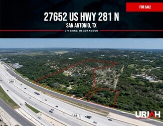 Plus de détails pour 7.6± AC on US Highway 281 N, San Antonio, TX - Terrain à vendre