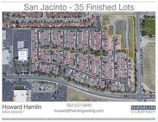 Plus de détails pour 1318 Senator Way, San Jacinto, CA - Terrain à vendre