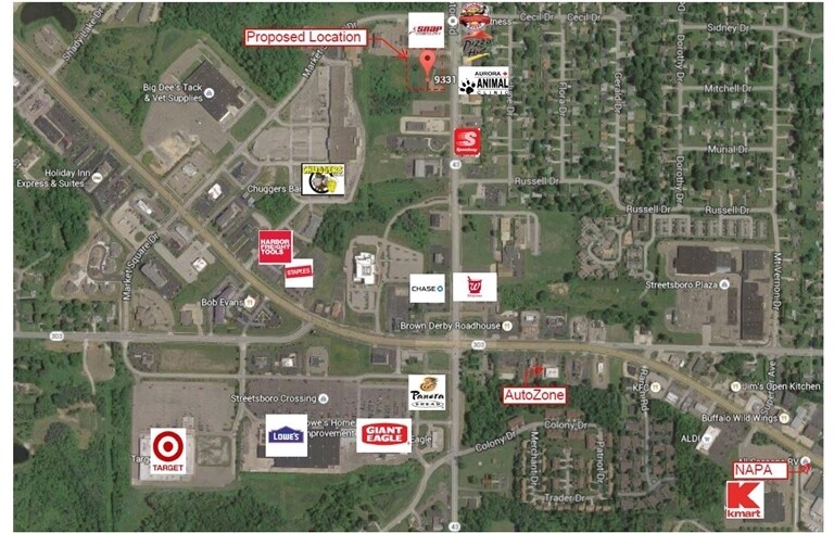 9331 State Route 43, Streetsboro, OH à vendre Photo principale- Image 1 de 2