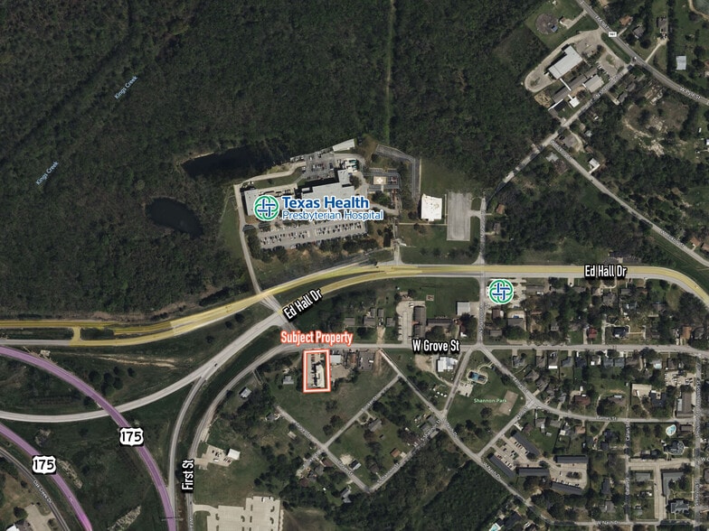 1011 W Grove St, Kaufman, TX à vendre - Aérien - Image 3 de 5