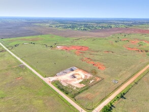 Cemetery Road and Apache Road, Piedmont, OK - Aerial map view - Image1