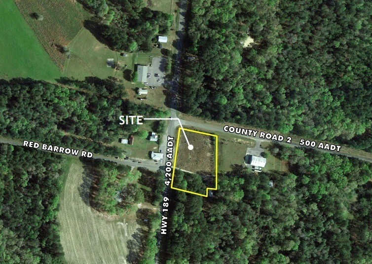 7577 Highway 189 N, Baker, FL à vendre - Aérien - Image 2 de 4