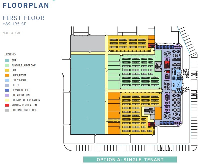 45401 Research Ave, Fremont, CA for lease Floor Plan- Image 1 of 2