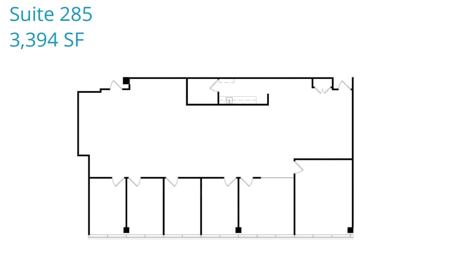 2651 Warrenville Rd, Downers Grove, IL à louer Plan d’étage- Image 1 de 1