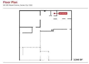 581 Stewart Ave, Garden City, NY for lease Floor Plan- Image 1 of 1