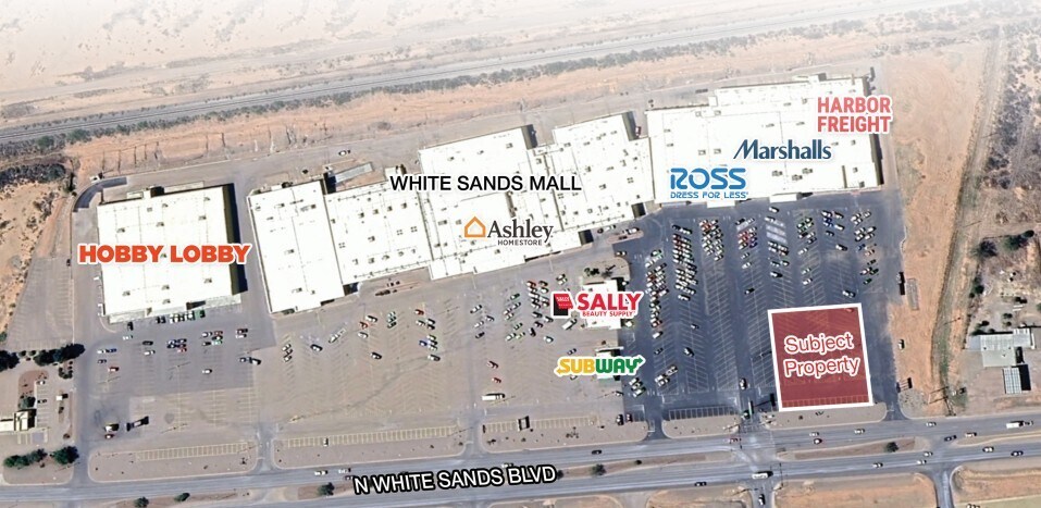 3199 N White Sands Blvd, Alamogordo, NM à vendre - Photo du bâtiment - Image 1 de 1