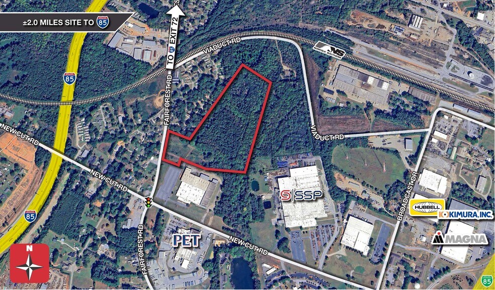 109 Holly Park Cir, Spartanburg, SC à vendre - Photo du bâtiment - Image 2 de 8