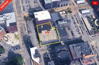 93 Pearl St, Buffalo, NY - Aerial  map view