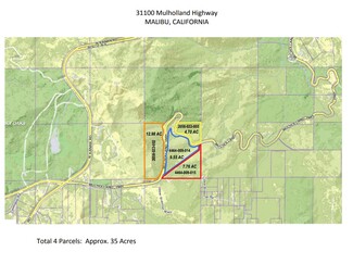 Plus de détails pour 31100 Mulholland Hwy, Malibu, CA - Terrain à vendre