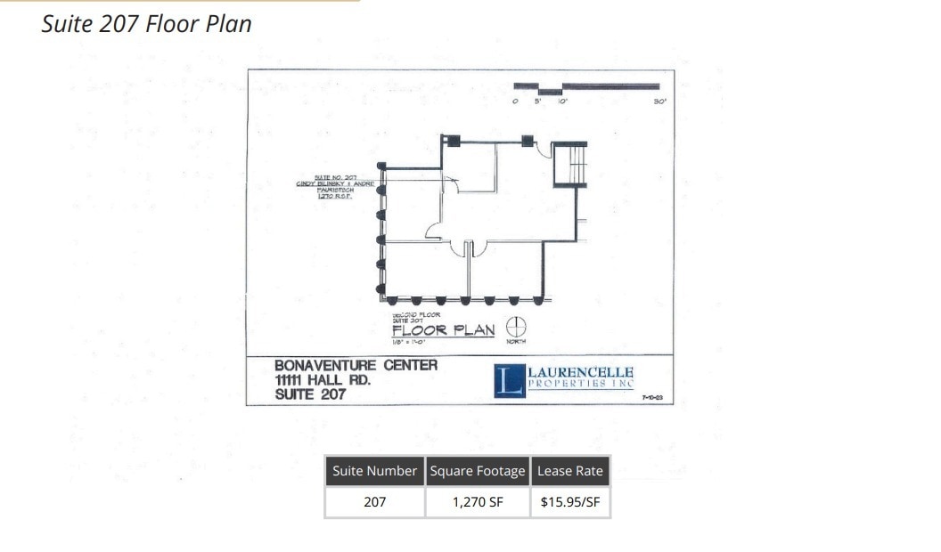11111 Hall Rd, Shelby Township, MI for lease Floor Plan- Image 1 of 1