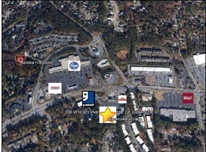 999 Whitlock Ave SW, Marietta, GA - Aérien  Vue de la carte