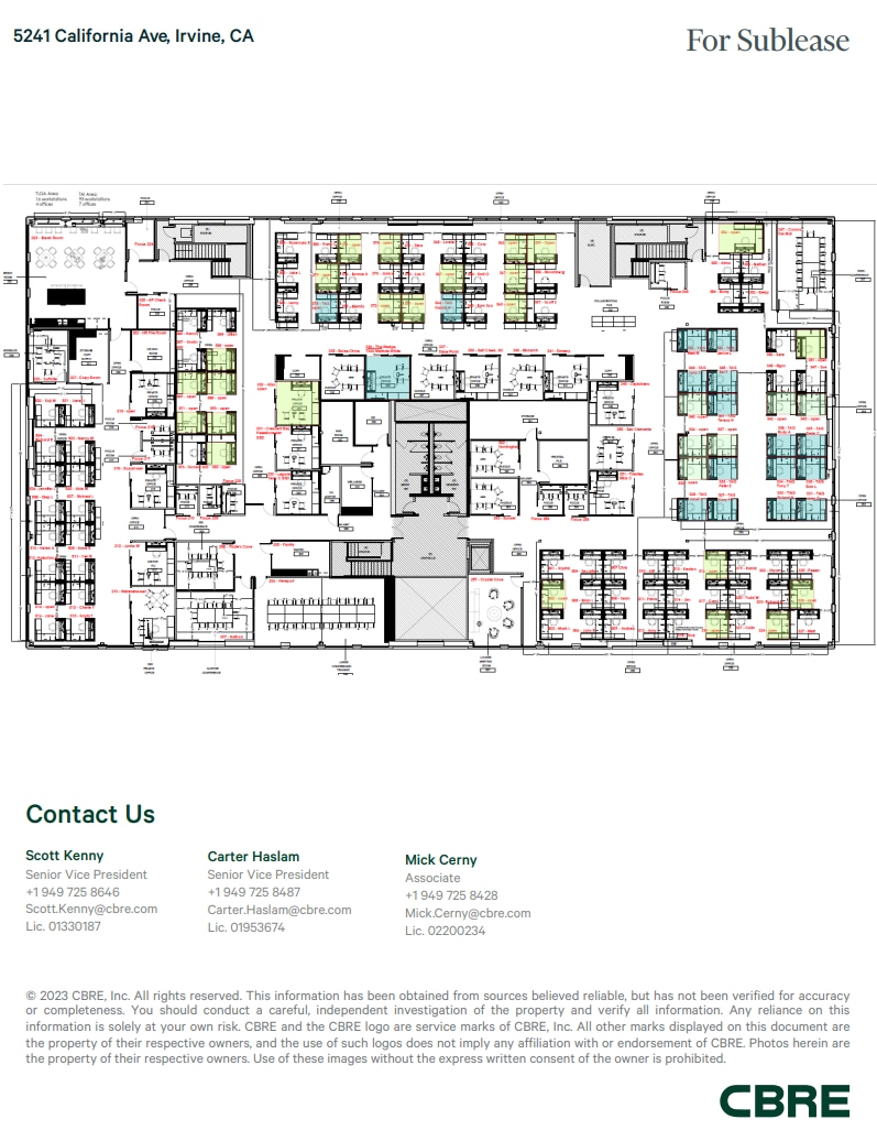 5241 California Ave, Irvine, CA à louer Plan d’étage- Image 1 de 1
