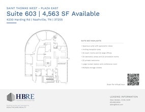 4230 Harding Rd, Nashville, TN à louer Plan de site- Image 1 de 1