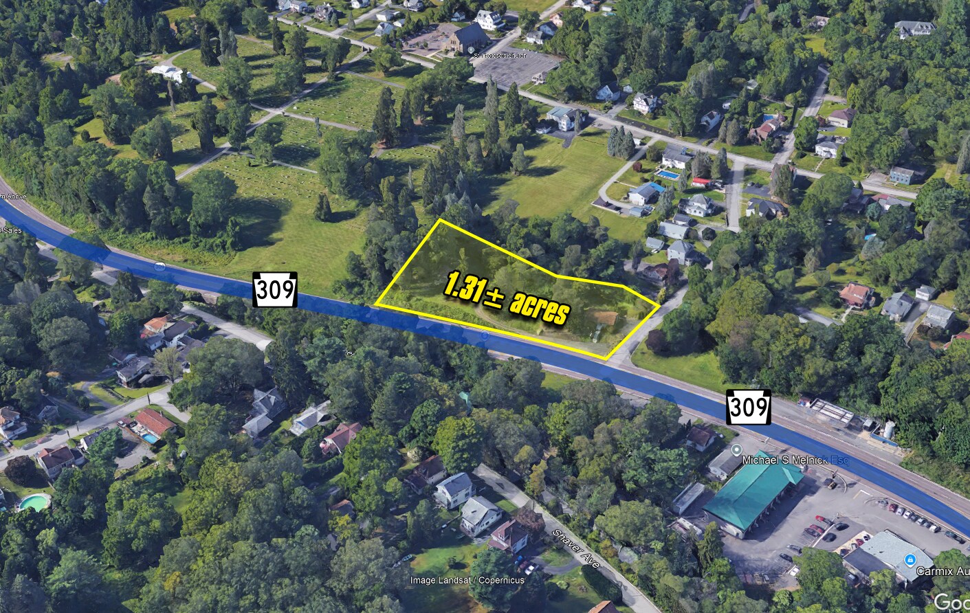 1674 N Memorial Hwy, Shavertown, PA à vendre Photo du bâtiment- Image 1 de 4