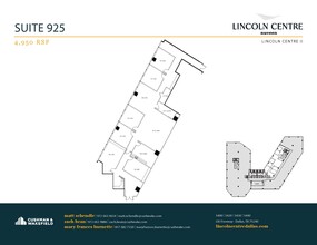 5400 Lyndon B Johnson Fwy, Dallas, TX à louer Plan d’étage- Image 1 de 1