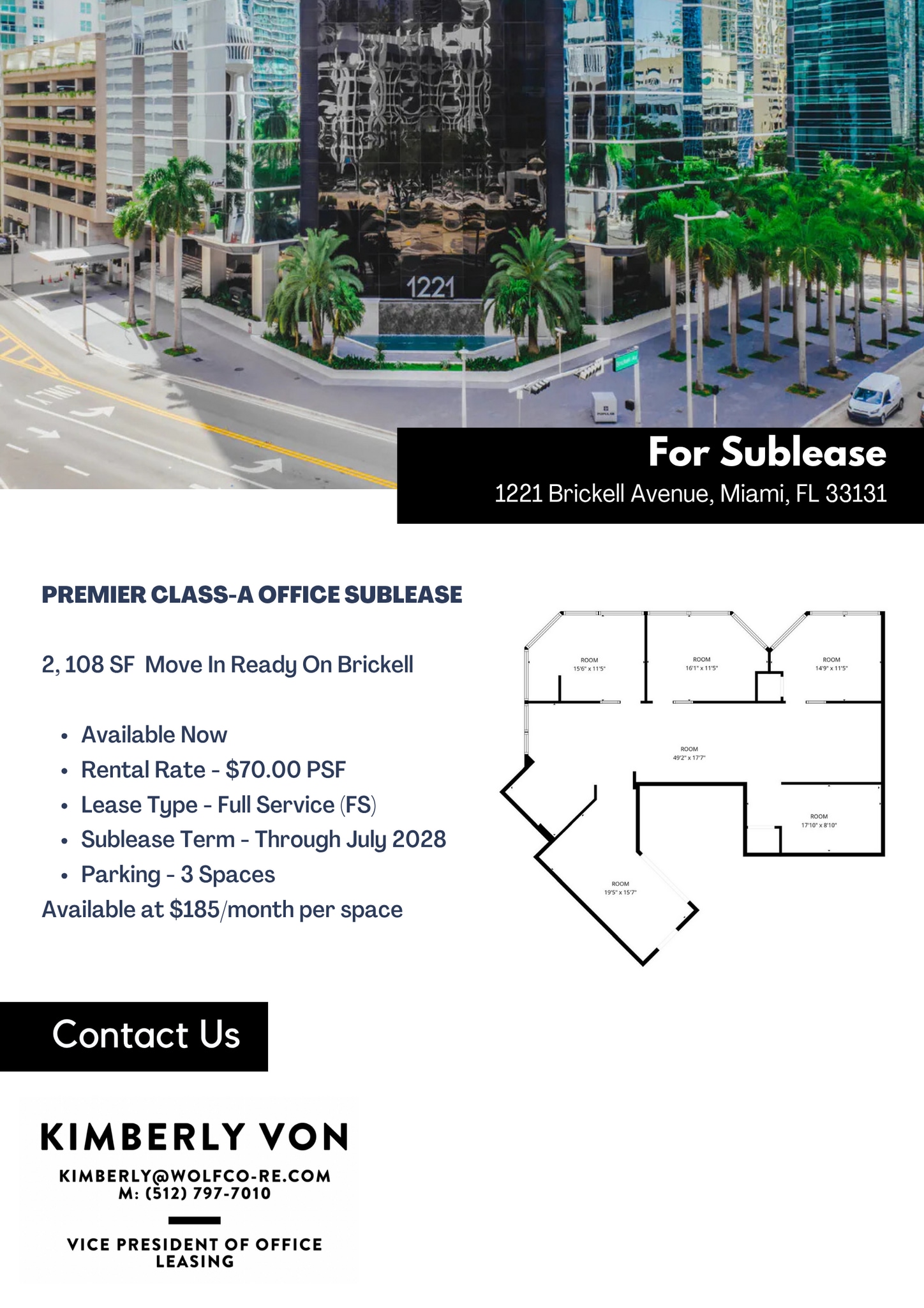 1221 Brickell Ave, Miami, FL for lease Interior Photo- Image 1 of 1