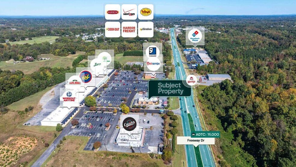 1533 Freeway Dr, Reidsville, NC à vendre - Photo du bâtiment - Image 2 de 3