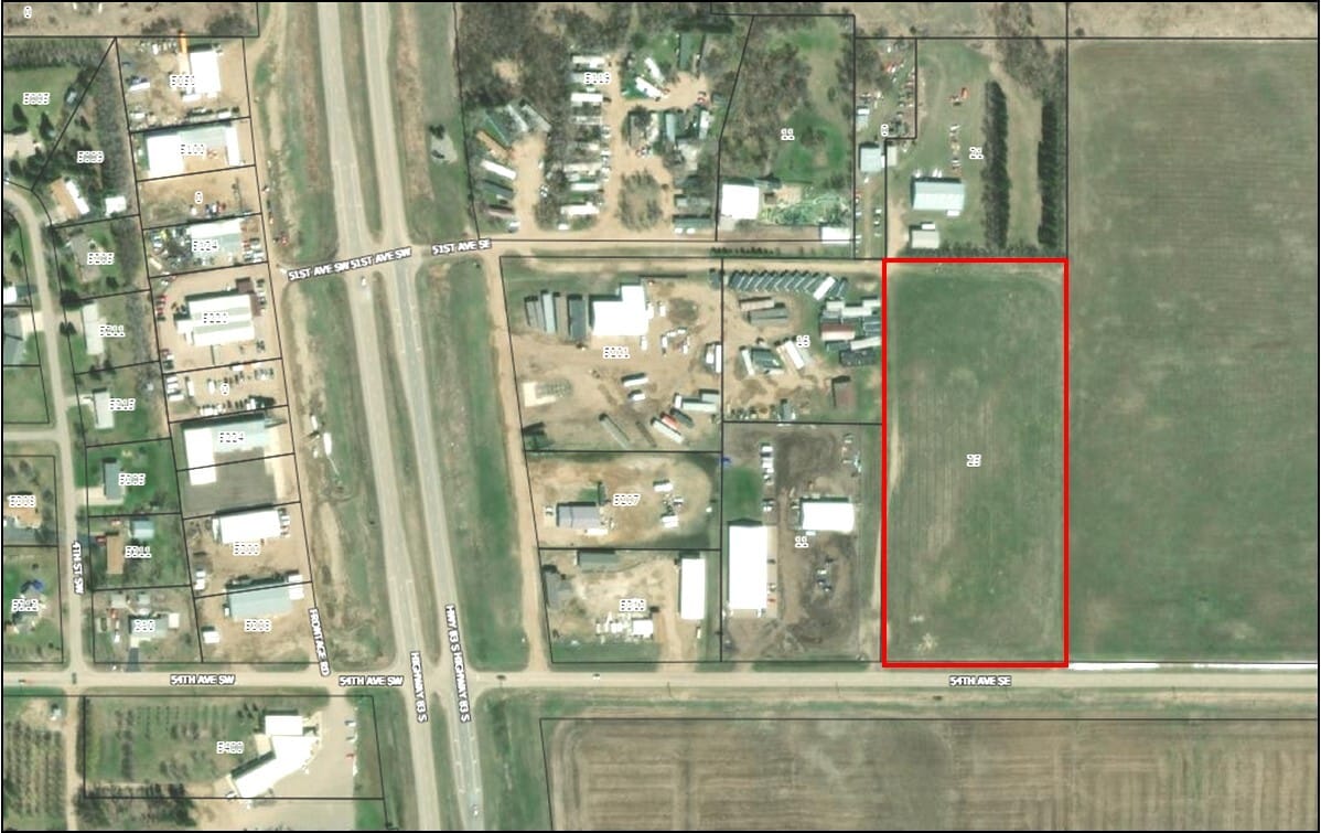25 54th Avenue SE, Minot, ND for sale Aerial- Image 1 of 5