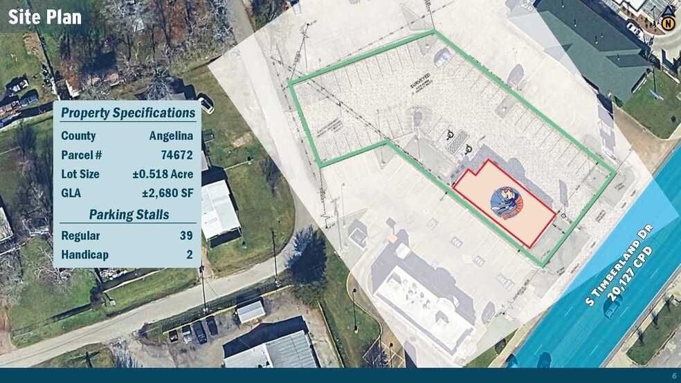214 S Timberland Dr, Lufkin, TX for sale - Building Photo - Image 3 of 5