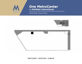 4010 W Boy Scout Blvd, Tampa, FL à louer Plan d’étage- Image 1 de 1