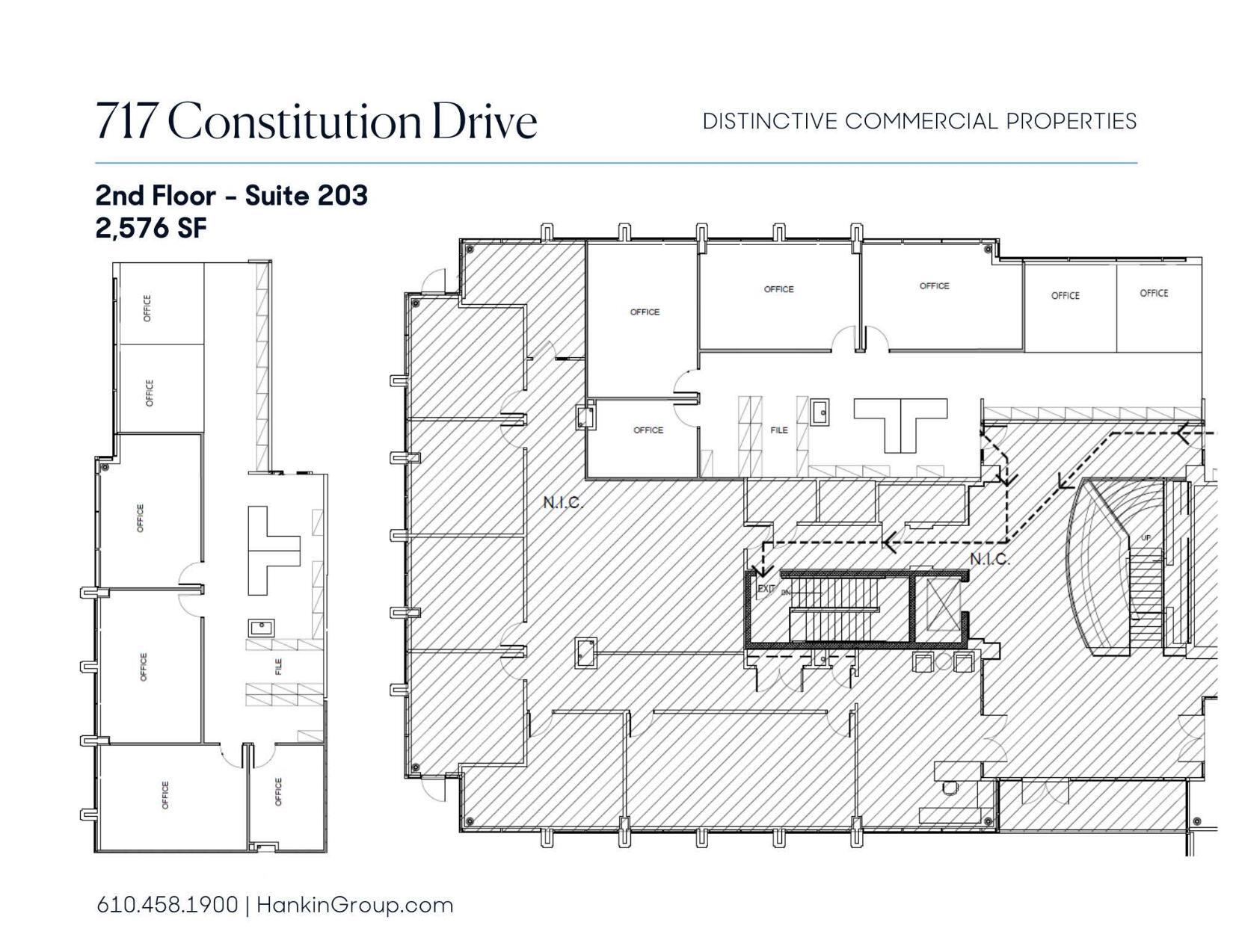 505 Eagleview Blvd, Exton, PA à louer Plan d  tage- Image 1 de 1