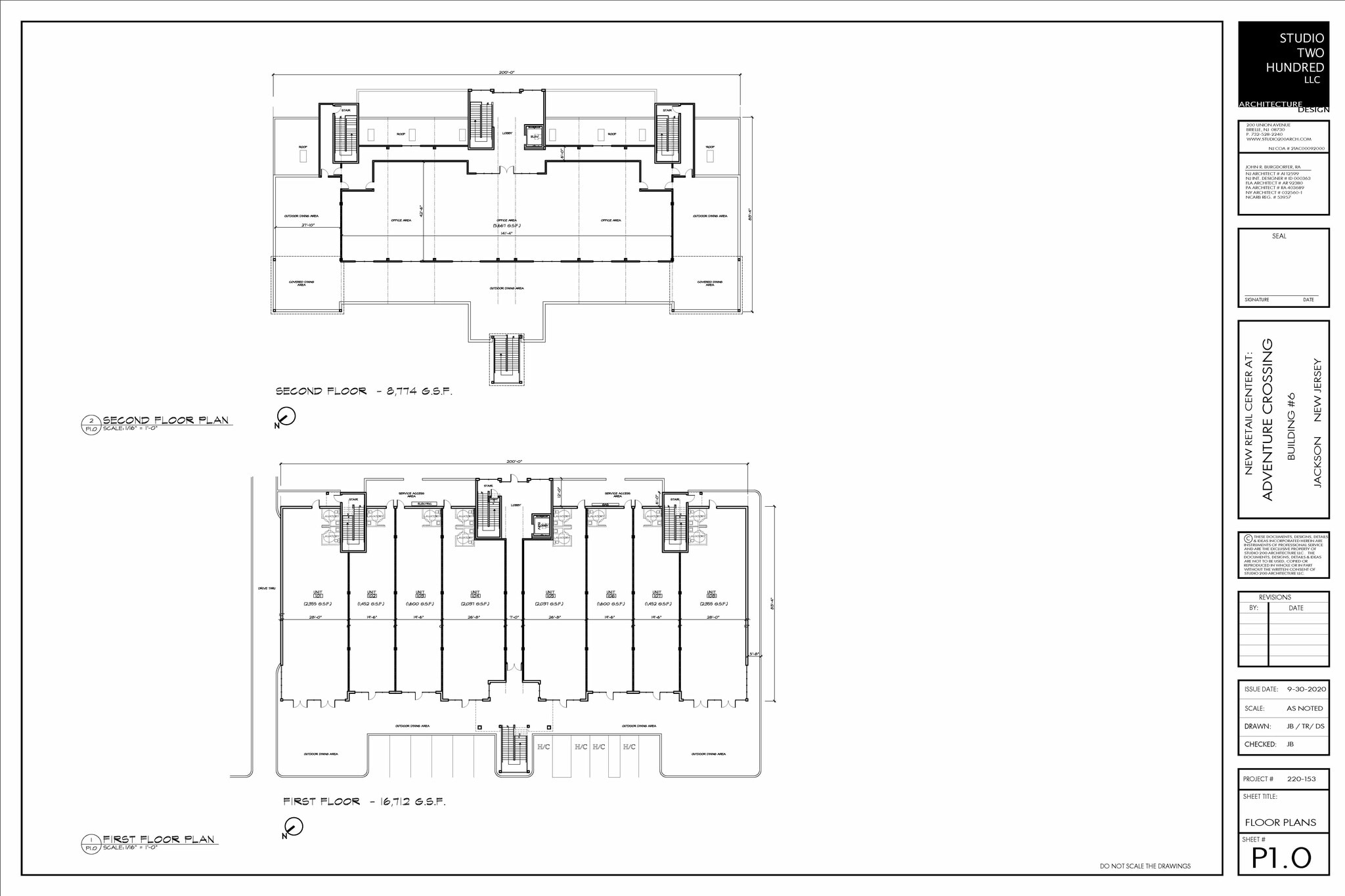 515 Monmouth Rd, Jackson, NJ for lease Floor Plan- Image 1 of 2