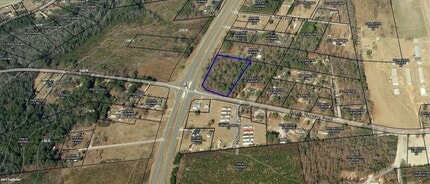 7345 Butler Nursery Rd, Fayetteville, NC - Aérien  Vue de la carte