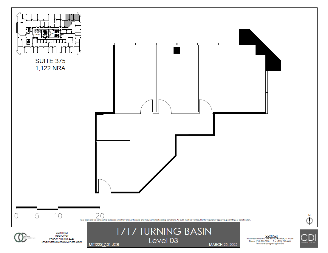 1717 Turning Basin Dr, Houston, TX for lease Site Plan- Image 1 of 1