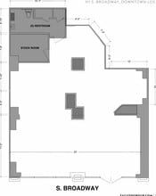 311 S Broadway, Los Angeles, CA for lease Floor Plan- Image 2 of 2